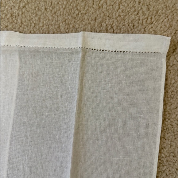 NEW 2 Linen Cotton Hand Towels - Whale Print - Picture 10 of 11